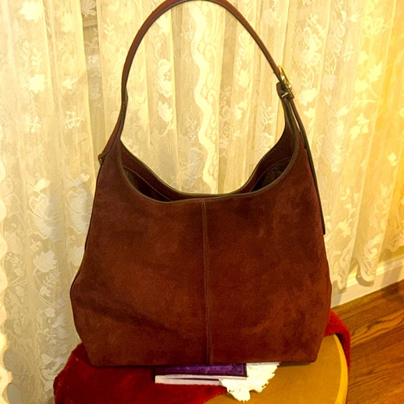 Gorgeous Kate Spade 454 Suede Shoulder Bag - Picture 3 of 12